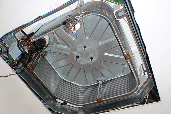 伊丹市でのエアコンクリーニングでの事例 後