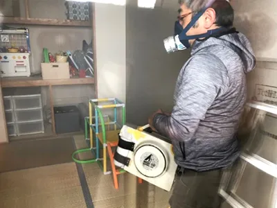 施設のダニ駆除